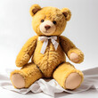 teddy bear on the bed
