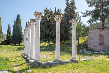 Canvas Print - ruins of the Asklepieion Kos Island South Aegean Region (Südliche Ägäis) Greece