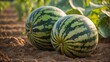 Red watermelon crops