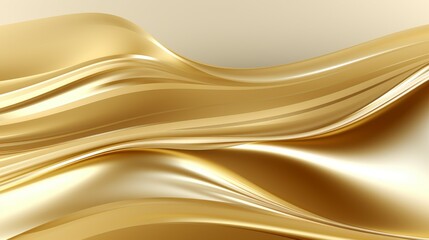 Wall Mural - Abstract shiny color gold wave design element .golden curved yellow lines .with sparkling effect on white background .Used for template or background, banner.