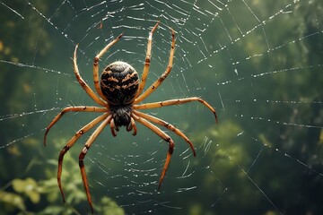 spider on the web