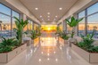 Healing Haven: A Hospital Oasis of Natural Light, Calming Interiors, and Outdoor Gardens