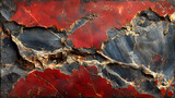Fototapeta Miasta - Red Marble Slab with Unique Texture Illustration