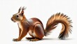 Squirrel, creature, animal, transparent background, Generative AI
