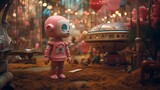 Fototapeta  - Exploring the Imaginative Universe: A Whimsical Journey through Toy_N's Playful Landscape of Creativity and Wonder
