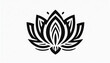  Intricate artsy lotus flower icon