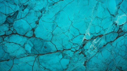 vibrant turquoise stone texture with natural veins, excellent for a lively and refreshing background
