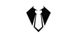 job logo design, tie, suit, leader, businessman, logo design template icon, symbol, vector.