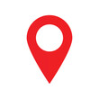 © designernayem70 - Red marker with location icon vector design
