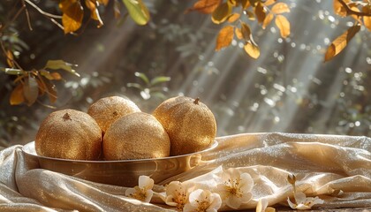 Wall Mural - fruits in basket