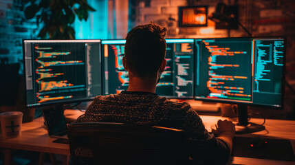 development skills include HTML, CSS, JavaScript, and frameworks like React and Angular. 