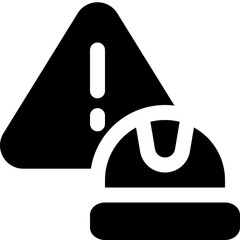 Poster - alert sign icon