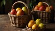A narrative where a ripe mango nestled in a basket becomes the focal point of a heartwarming family gathering ai_generated