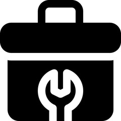 Wall Mural - toolbox icon