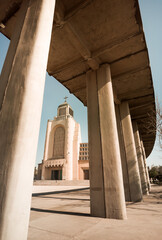 Poster - Scenic view of the Votive Temple of Maipu in Santiago, Chile