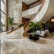  Modern luxury residential interior ai generative