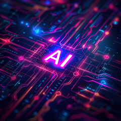 Poster - electronic circuit board