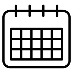 Poster - Calendar or appointment schedule icon