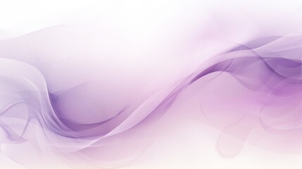 Poster - Elegant Purple Wave Abstract