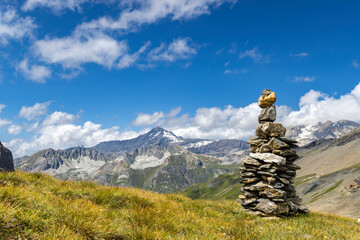 Wall Mural - Landscape near Col de l'Iseran, Savoy, France