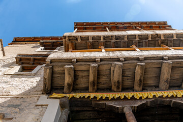 Historic Leh Palace in the Ladakh region of northern India