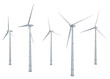 Windkraftanlagen, Freisteller