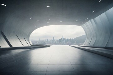 Canvas Print - tunnel of light