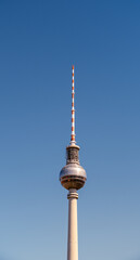 Wall Mural - the famous TV tower in Berlin, Germany, 2024