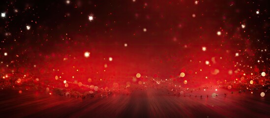 Fototapete - A festive backdrop suitable for decorating during Christmas or New Year s celebrations with plenty of copy space for images