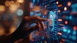 © Leo Rohmann - Secure digital and network environments against data breaches with encrypted shields, controlling tech security through cyber visualization and connection audits.
