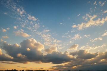 Canvas Print - clouds in the sky