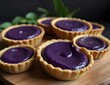 Vibrant Ube Tartlets A Delectable Filipino Confectionery
