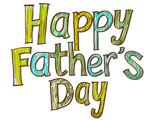 Wall Mural - Happy Father's Day