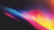 abstract background with rainbow - Minimalist gradient background, blur, retro colors, black background