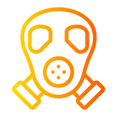 Sticker - gas mask