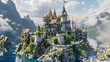 Fantasy castle architecture history
