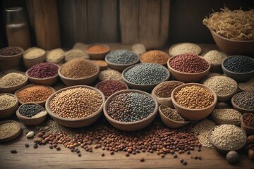 Wall Mural - spices and herbs