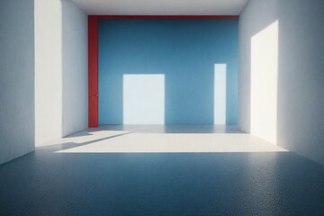 Canvas Print - room with door