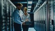© Studio Nova - Professionals Working in Data Center