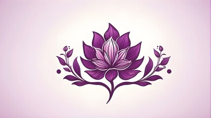 Wall Mural - pink lotus flower