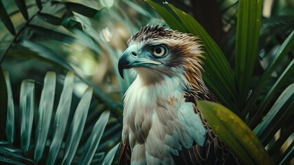 Naklejka na meble Majestic Philippine Eagle Close-Up