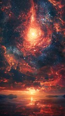Wall Mural - galaxy of Infinity, high resolution DSLR