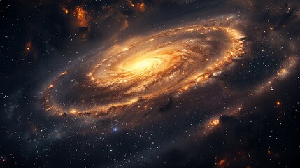 Wall Mural - galaxy of Overcast, high resolution DSLR
