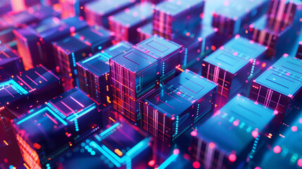  containerization technology in action, showing isolated application environments running on a shared infrastructure.