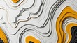 Elegant topographic pattern with striking yellow and black color scheme for modern website