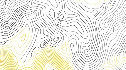 Stylized Topographic Map Pattern for Website or Digital Background