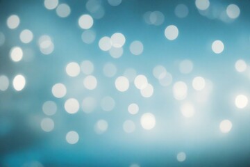 blue bokeh background