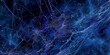 A cosmic web on a dark blue background. Stars and lines with bright flashes. Abstract space or scientific background