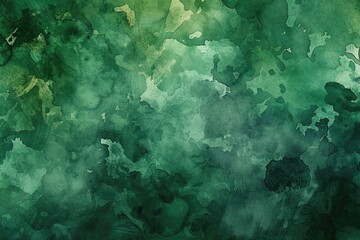 Wall Mural - Detailed close up of a painting with green paint. Ideal for art and design projects