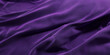Close up of bed with purple sheets 3d render illustration